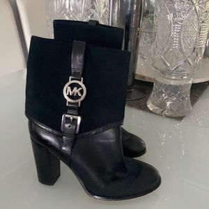 Michael Kors leather booties
